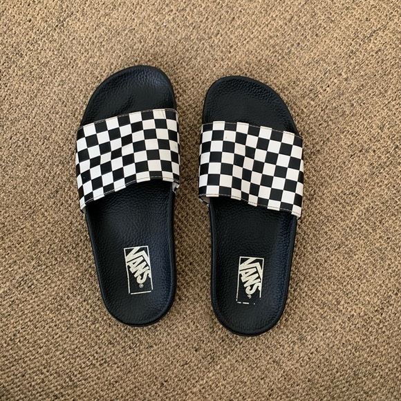 sandal vans checkerboard